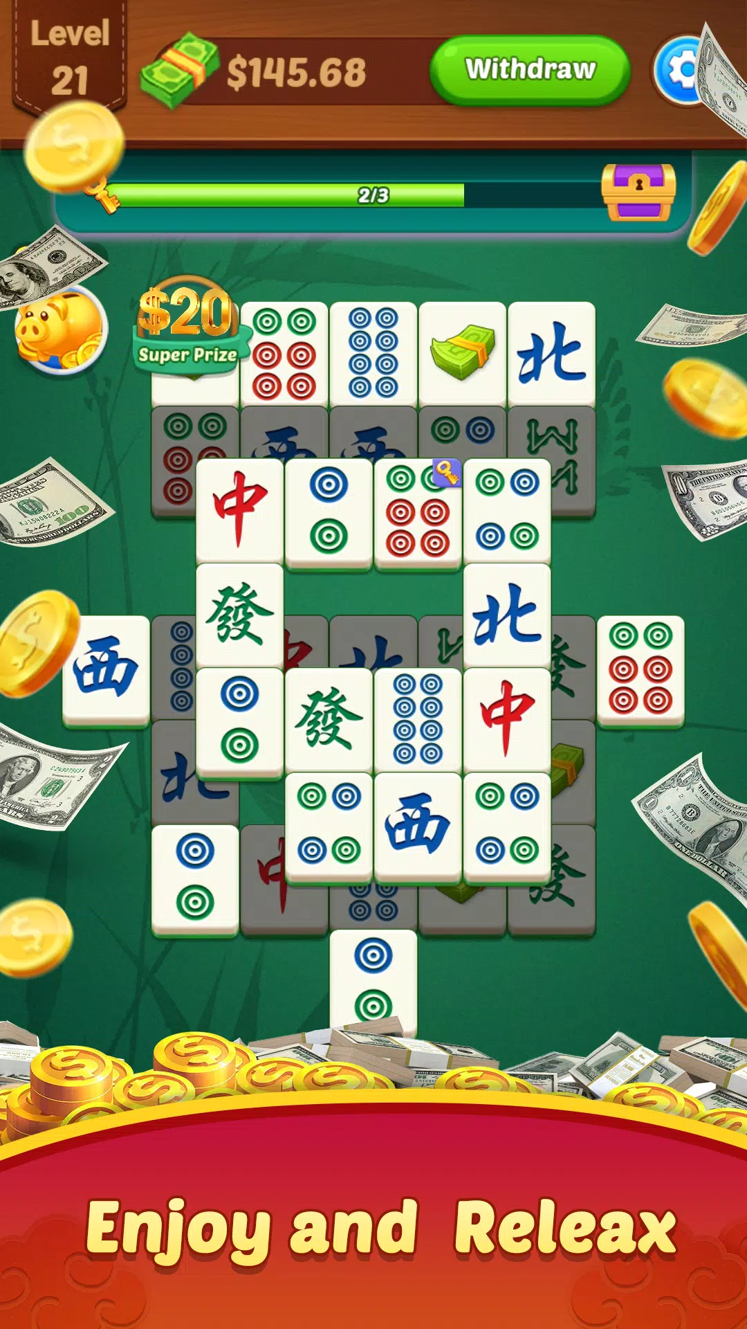 Mahjong Solitaire: Match Game