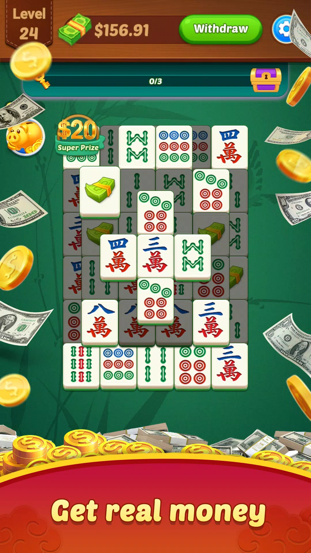 Mahjong Solitaire: Match Game