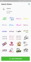 Islamic Sticker - WAStickerApps captura de pantalla 3