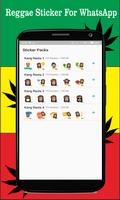 Reggae Rasta Sticker - WAStickerApps Affiche