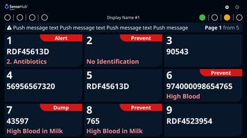 SenseHub Dairy Message Display screenshot 3