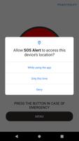 2 Schermata SOS  Safety Alert app