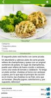 Recetas de segundo plato captura de pantalla 3