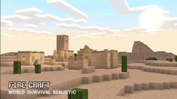 Fire Crafsman Survival 3D স্ক্রিনশট 2