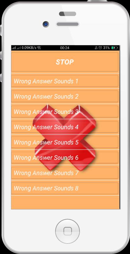 Wrong answer Sound. Wrong answer. Is the wrong answer