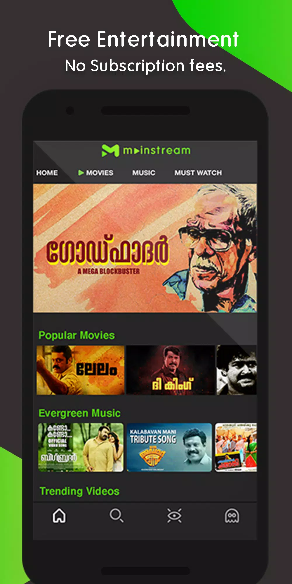 Mainstream TV : Malayalam OTT for Android - APK Download