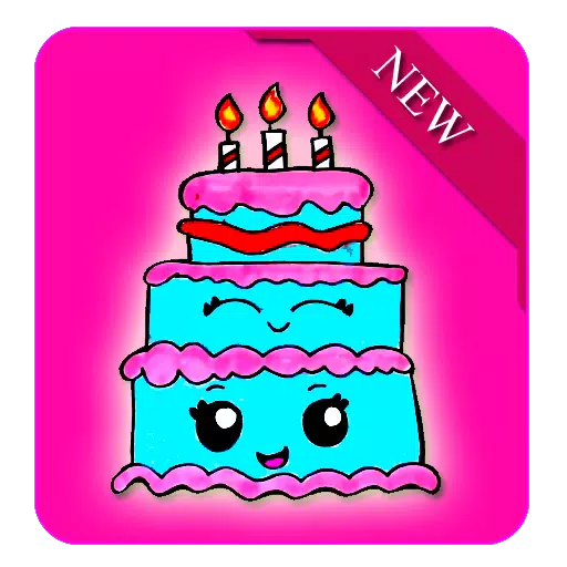 Descarga de APK de Cómo dibujar un lindo pastel de cumpleaños para Android