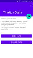 Tinnitus Stats Plakat