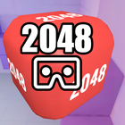 2048 3D ( Cardboard ) Game Zeichen