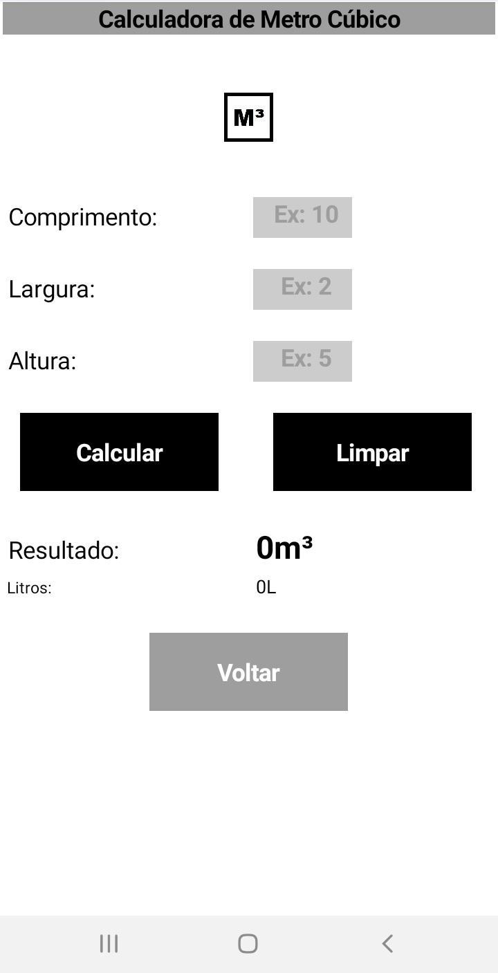 M³ - Calculadora de Metro Cúbico for Android - APK Download