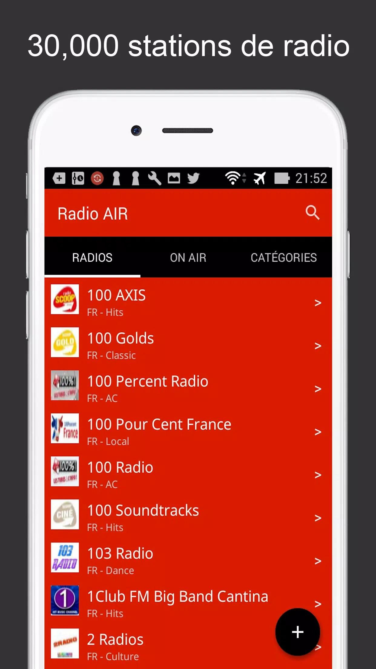 Radioair APK pour Android Télécharger