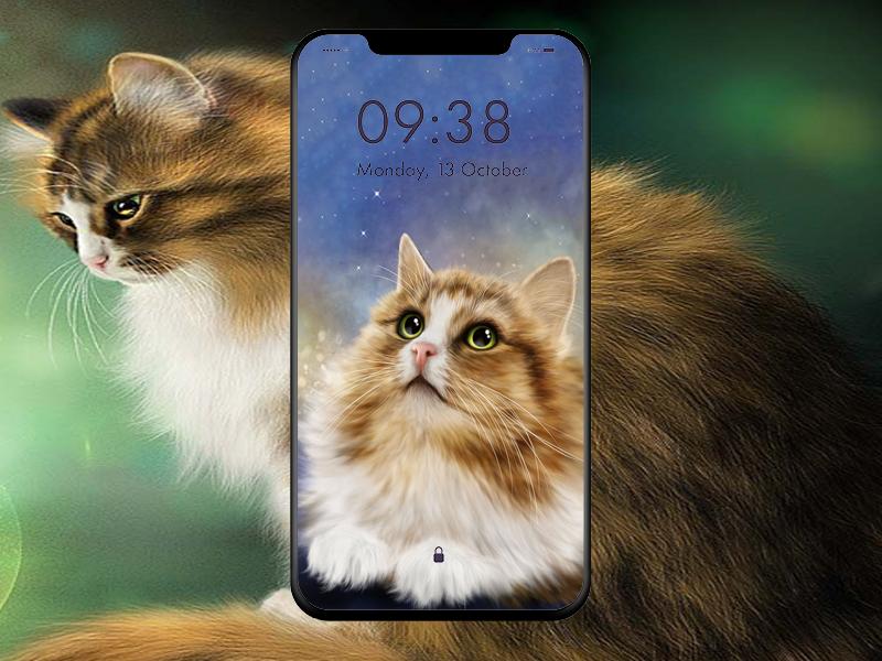 Süße Katze Wallpaper für Android - APK herunterladen