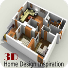 آیکون‌ 3D small house design