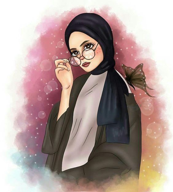 35+ Trend Terbaru Stiker Kartun Wanita Berhijab