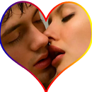 Couple Romantic Kiss Stickers-APK
