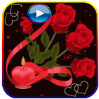 Animated  Flowers Stickers For WhatsApp icône