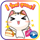 Autocollants animés Mochi Cat pour WhatsApp APK