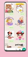 Moving Good Morning Animated Stickers for WhatsApp screenshot 1