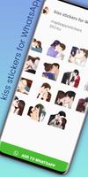 kiss stickers for WhatsApp poster
