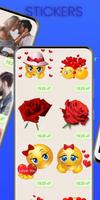 Romantic Stickers Love screenshot 3