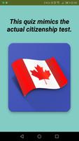 Poster Canadian Citizenship Test (All provinces)