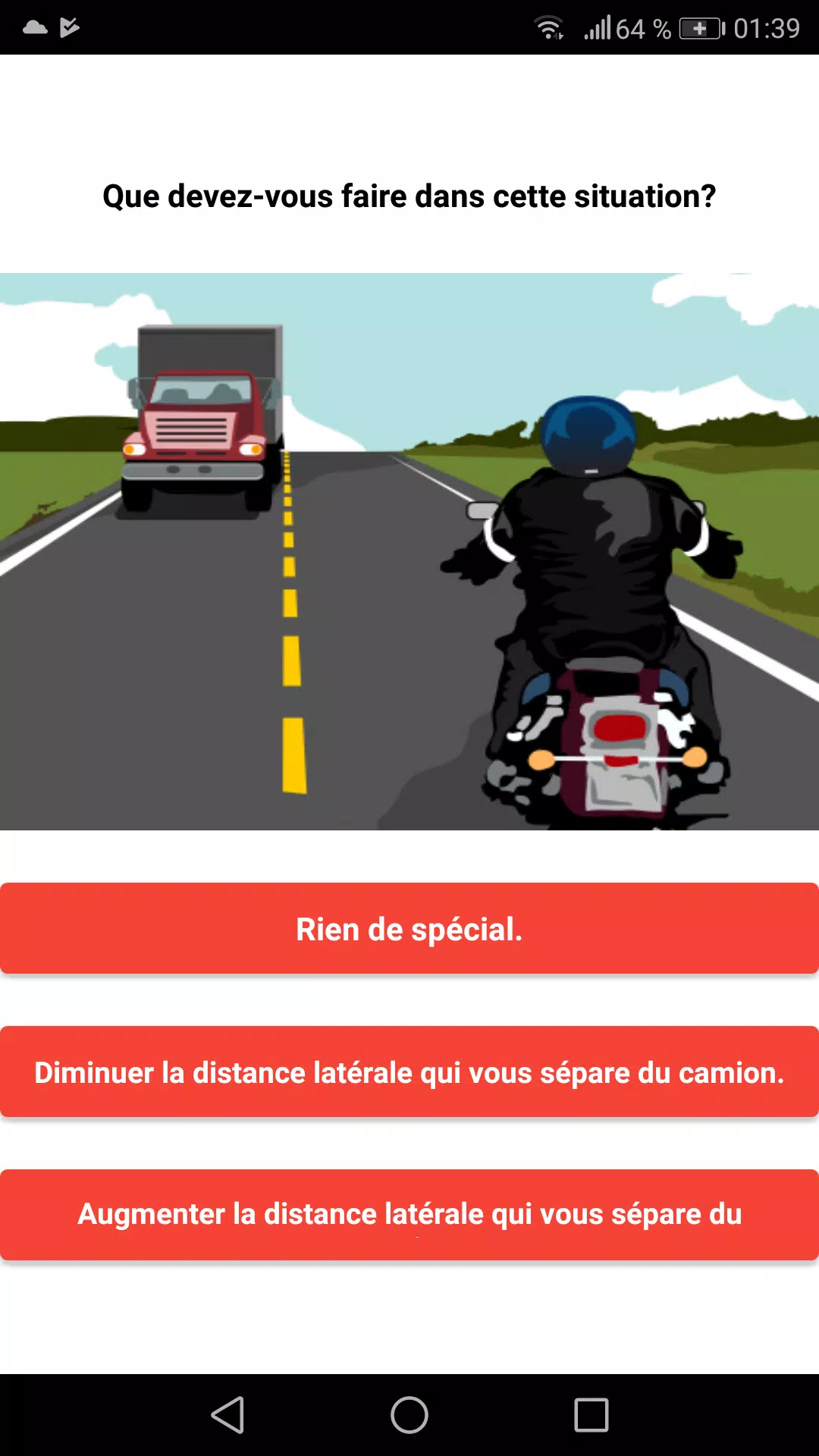 Permis Moto Québec Examen La SAAQ En Français APK pour Android Télécharger