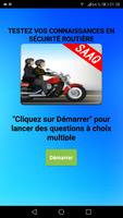 Permis Moto Québec Examen La SAAQ En Français Affiche