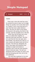 Simple Notepad screenshot 1