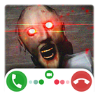 Creepy Granny's Fake Call And  icon