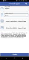 BCU Check Deposit स्क्रीनशॉट 2