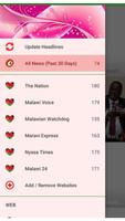 Malawi News App captura de pantalla 1