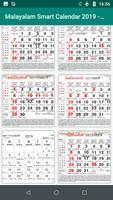 Malayalam Smart Calendar 2019 - Offline スクリーンショット 1