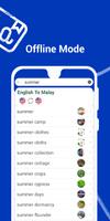 English to Malay Dictionary - Learn English Free imagem de tela 2