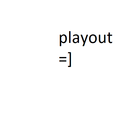 Playout-icoon