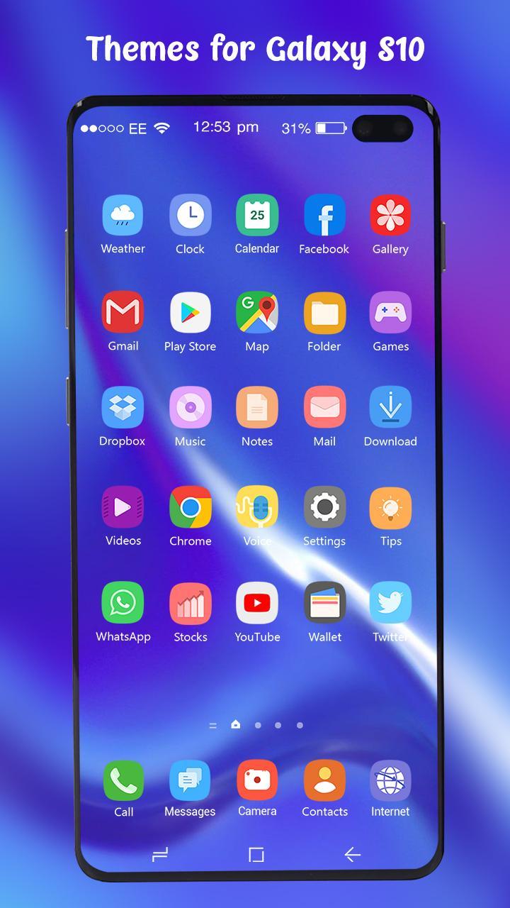 Launcher for Galaxy S10 - Theme for Samsung S10 for Android - APK Download