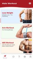 Workout For Men at Home – Lose Weight App for Men Affiche