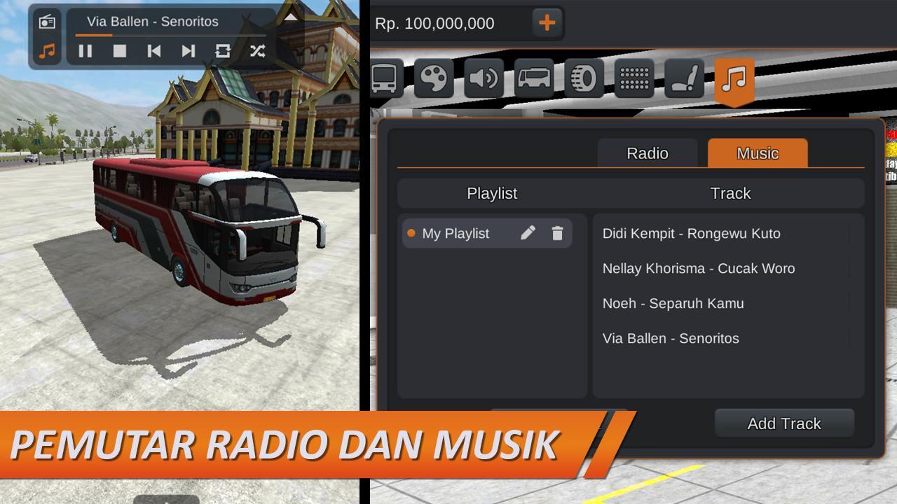 Bus Simulator Indonesia Indonesia Mobil Main Game