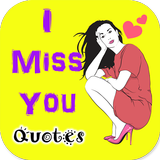 I Miss You Quotes 图标