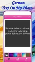 German Text On My Photo screenshot 3