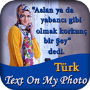 APK Turkish Text On My Photo