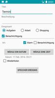 Erinnerungs App Deutsch Screenshot 1
