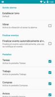 Recordatorios con alarma captura de pantalla 2