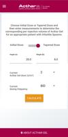 Acthar Gel IS Dosing Calculator screenshot 2