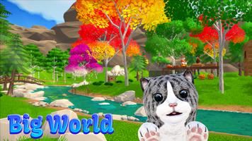 Simulador de Gato y sus amigos captura de pantalla 2