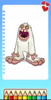 Mammott Monsters Easy Draw Affiche