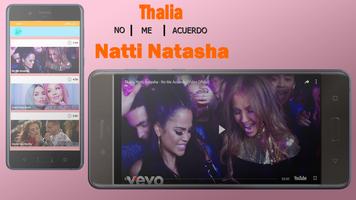 Thalia Ft.Natti Natasha - No Me Acuerdo Video | HD पोस्टर