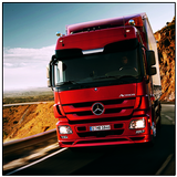 King of the Roads : MB Actros Truck Sim icône