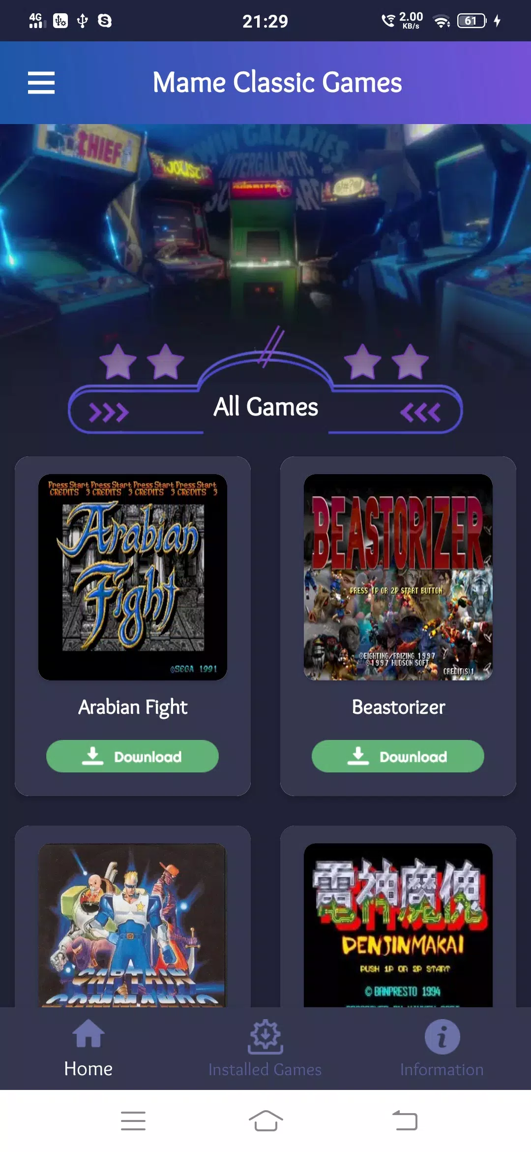 Mame Classic Games APK for Android Download