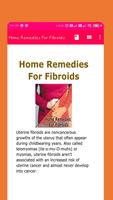 Home Remedies For Fibroids ภาพหน้าจอ 1