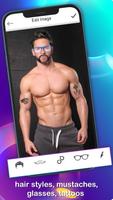 Six Pack Abs Men Photo تصوير الشاشة 3